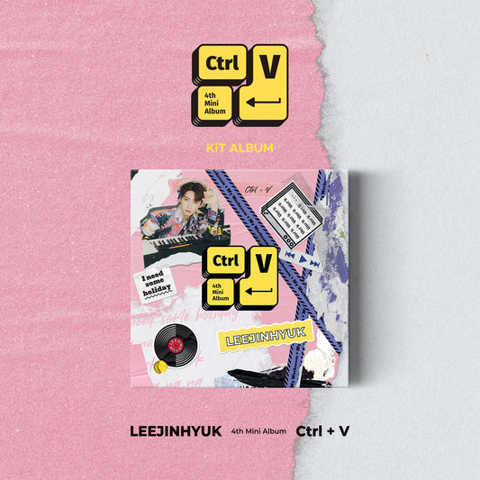 Lee Jin Hyuk 4th Mini Album : Ctrl+V (KiT Album)