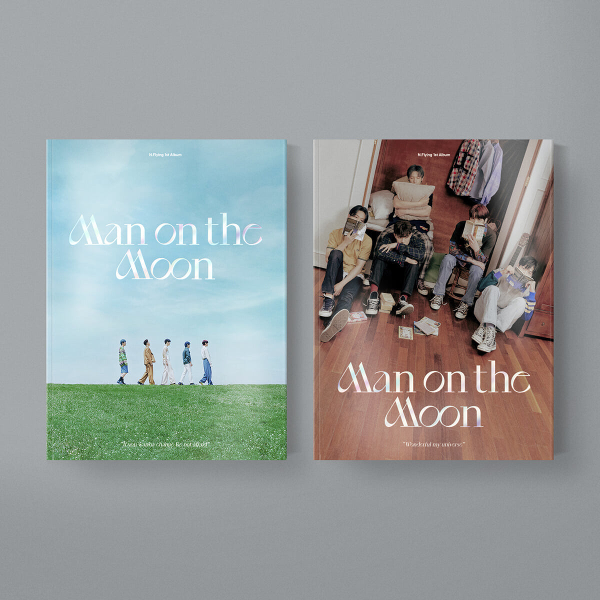 N.FLYING 1st Album : Man on the Moon (Random Ver)