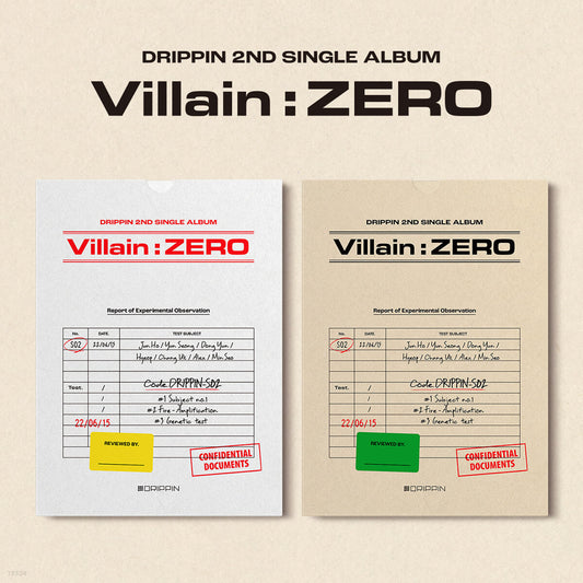 DRIPPIN 2nd Single Album : Villain : ZERO