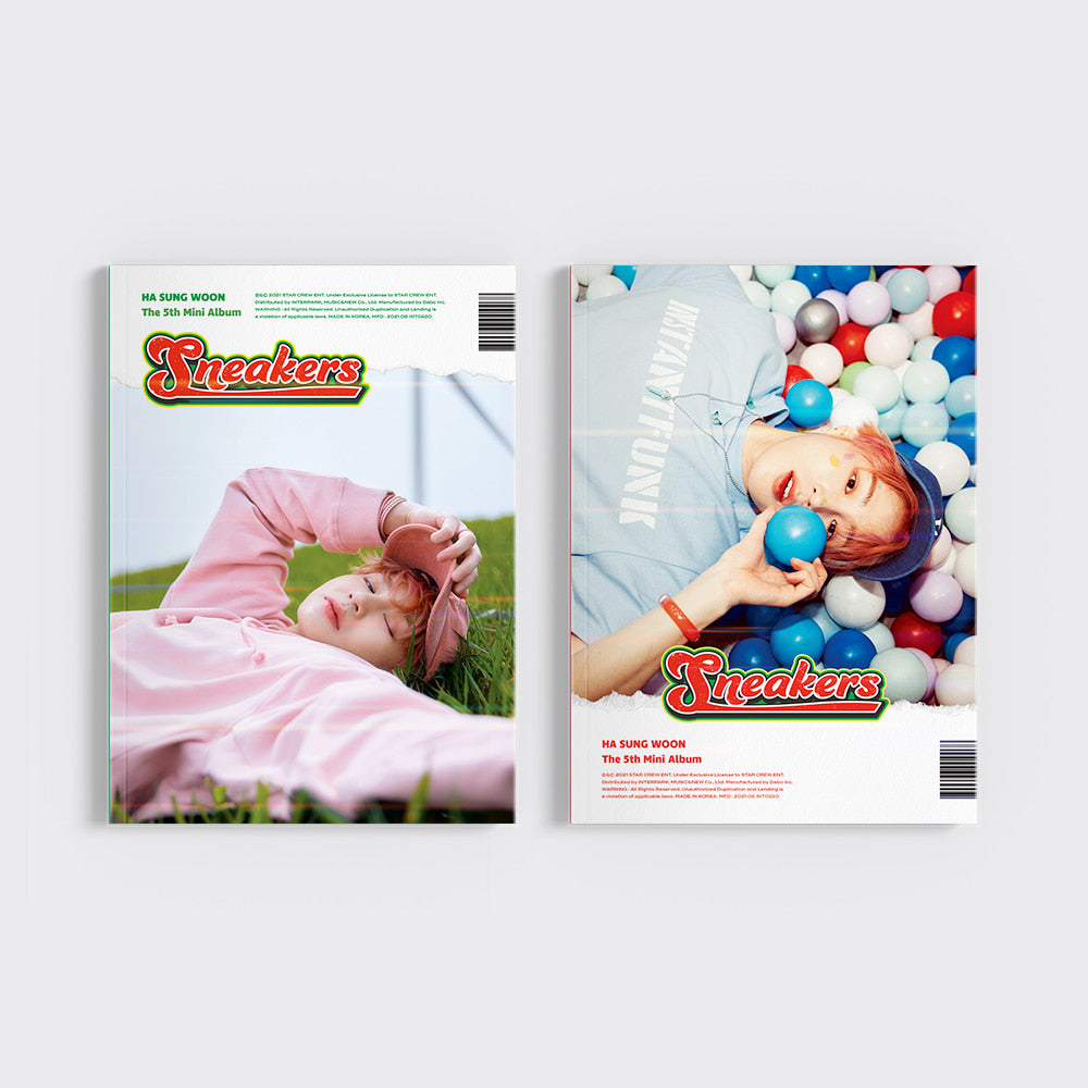 HA SUNG WOON 5th Mini Album : Sneakers