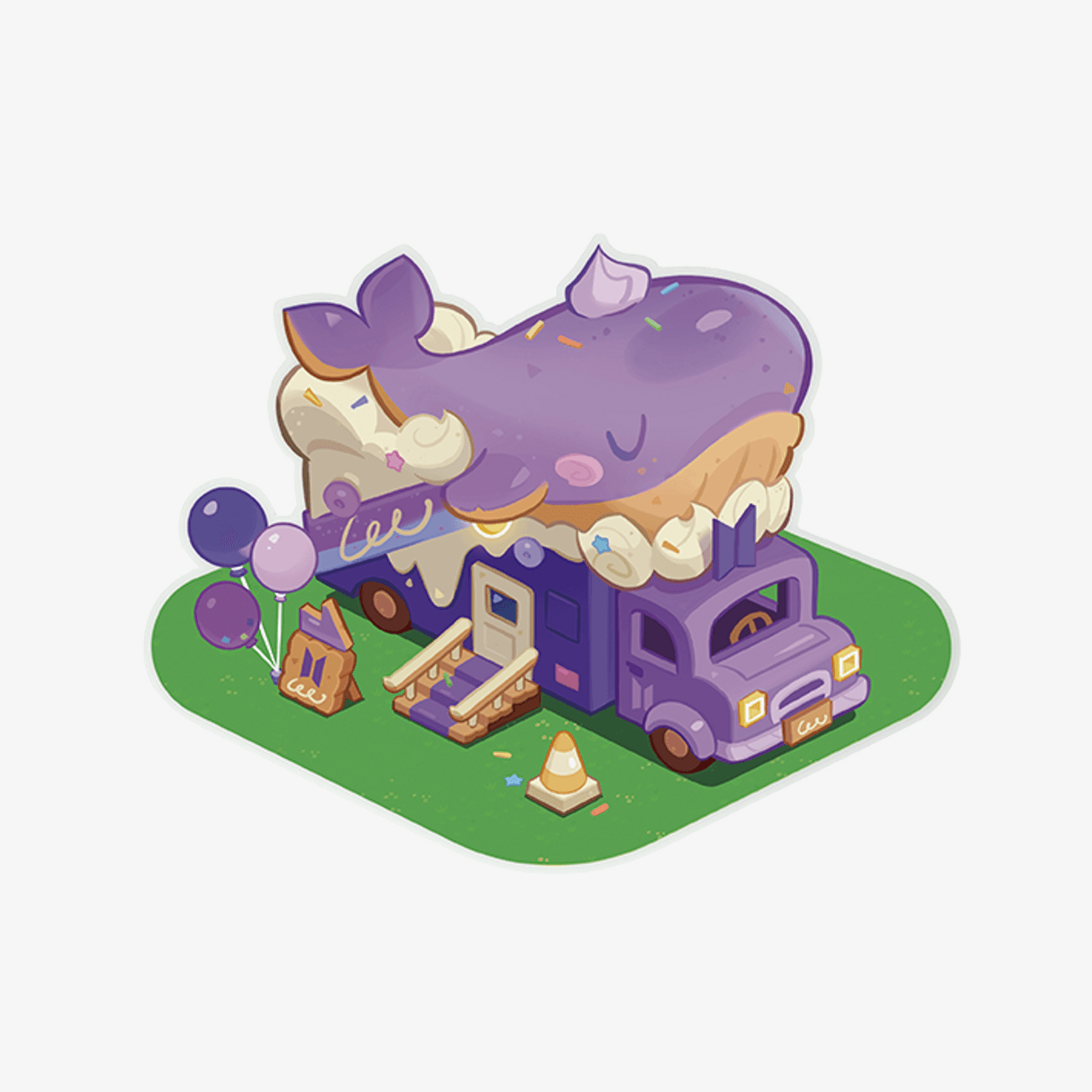 BTS X COOKIE RUN: KINGDOM Mouse Pad
