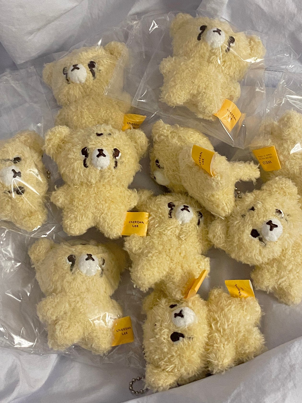 NCT Mark Cheetah Lee Plush Doll