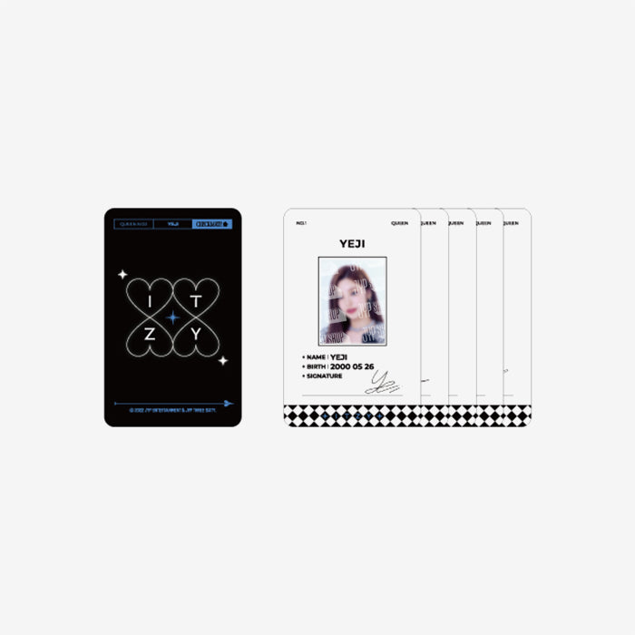 ITZY Profile Set ITZY The 1st World Tour CHECKMATE Profile Set