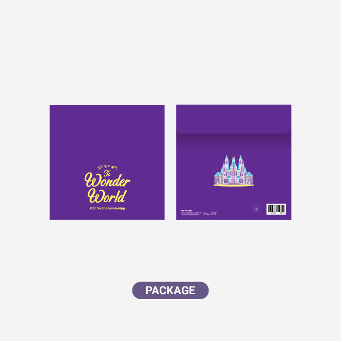 ITZY To Wonder World Pop-Up Card