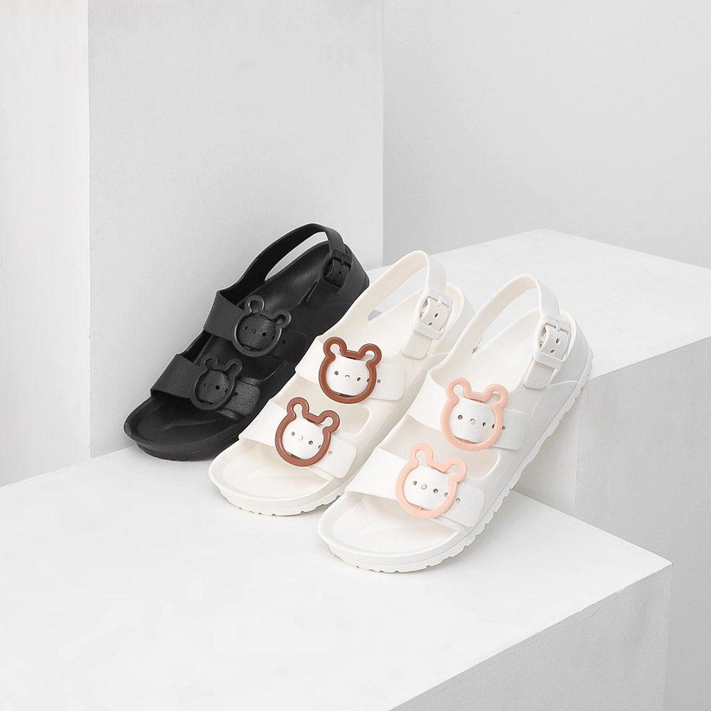 ITSHU Bear Buckle Sporty Sandles