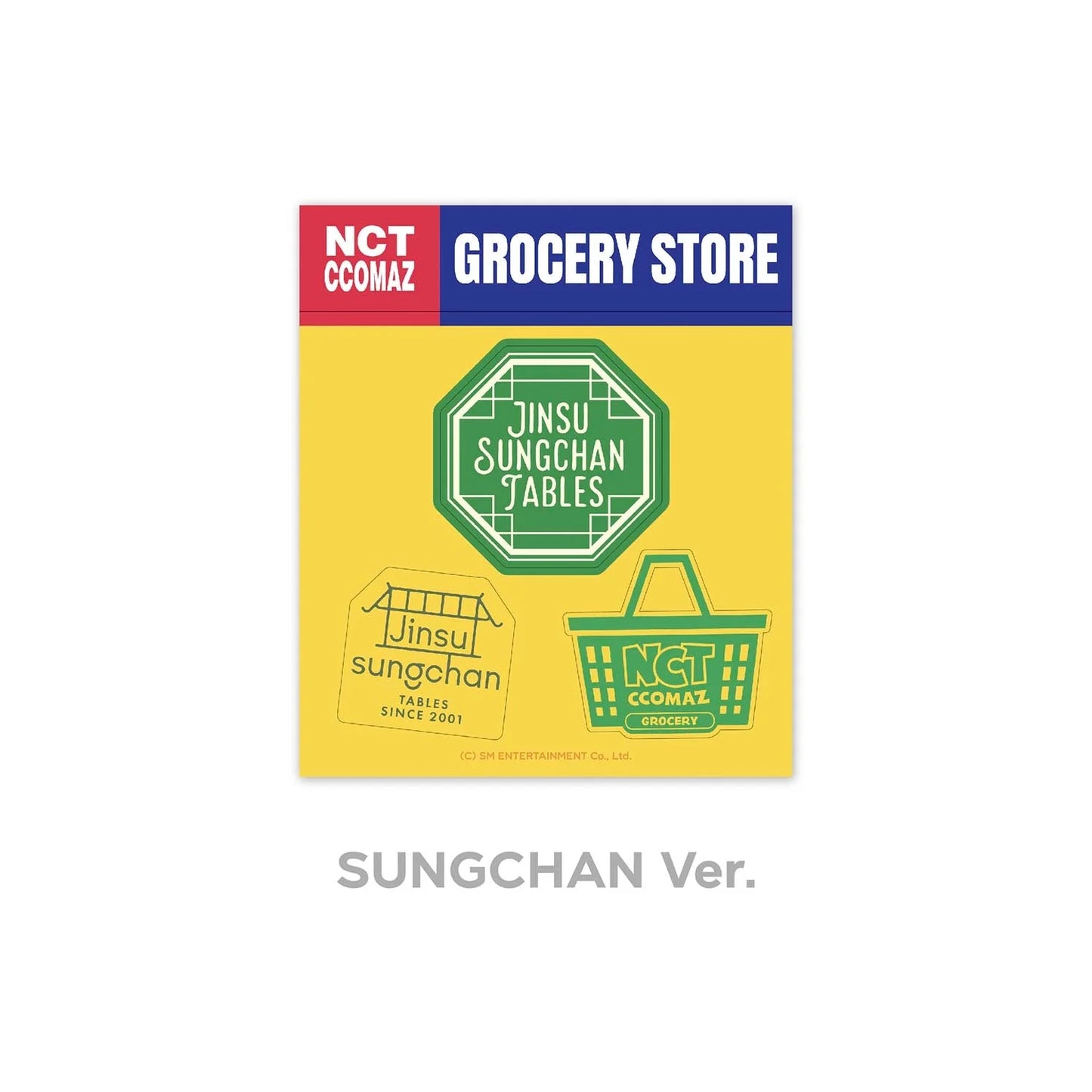 NCT CCOMAZ Grocery Store Luggage Sticker