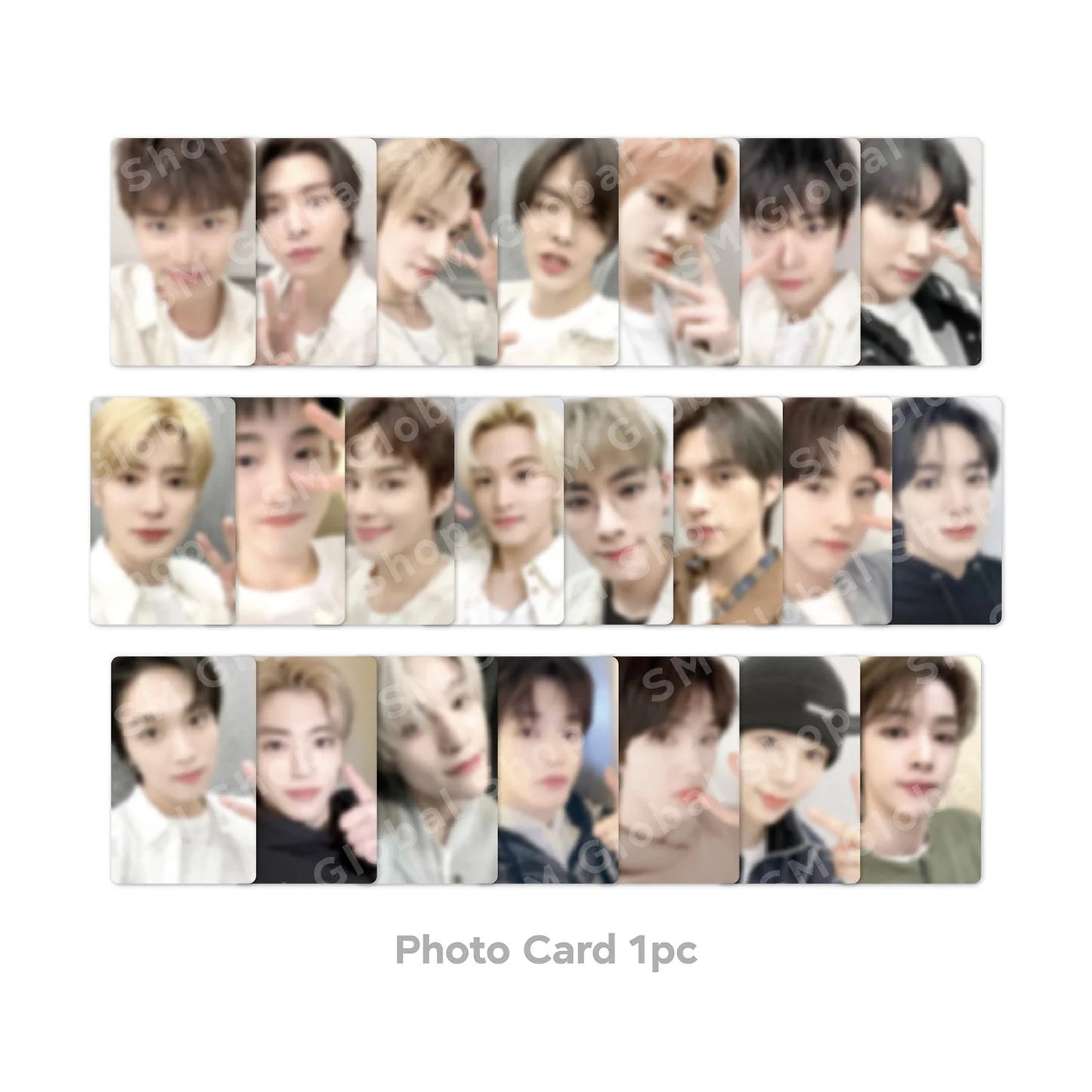 NCT CCOMAZ Grocery Store Random Trading Card Set (Blue Ver.)