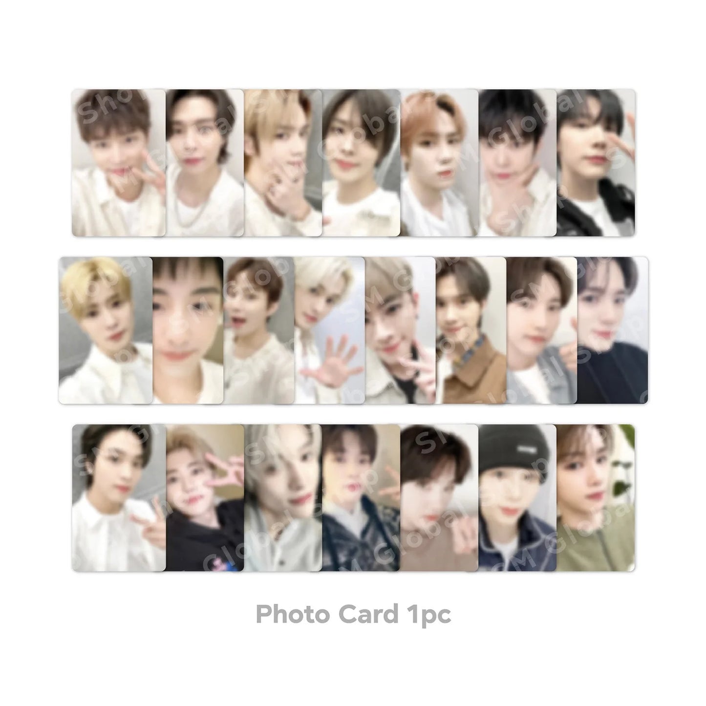 NCT CCOMAZ Grocery Store Random Trading Card Set (Red Ver.)