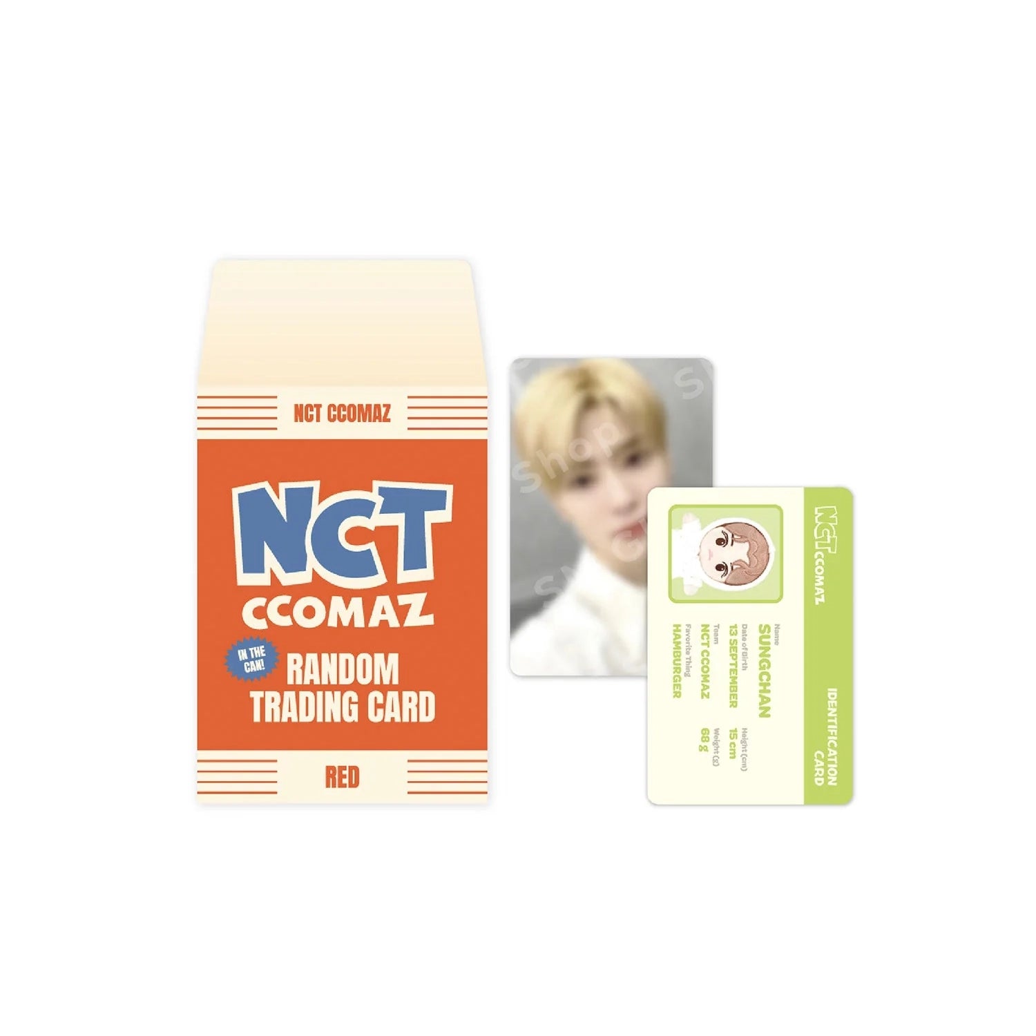 NCT CCOMAZ Grocery Store Random Trading Card Set (Red Ver.)