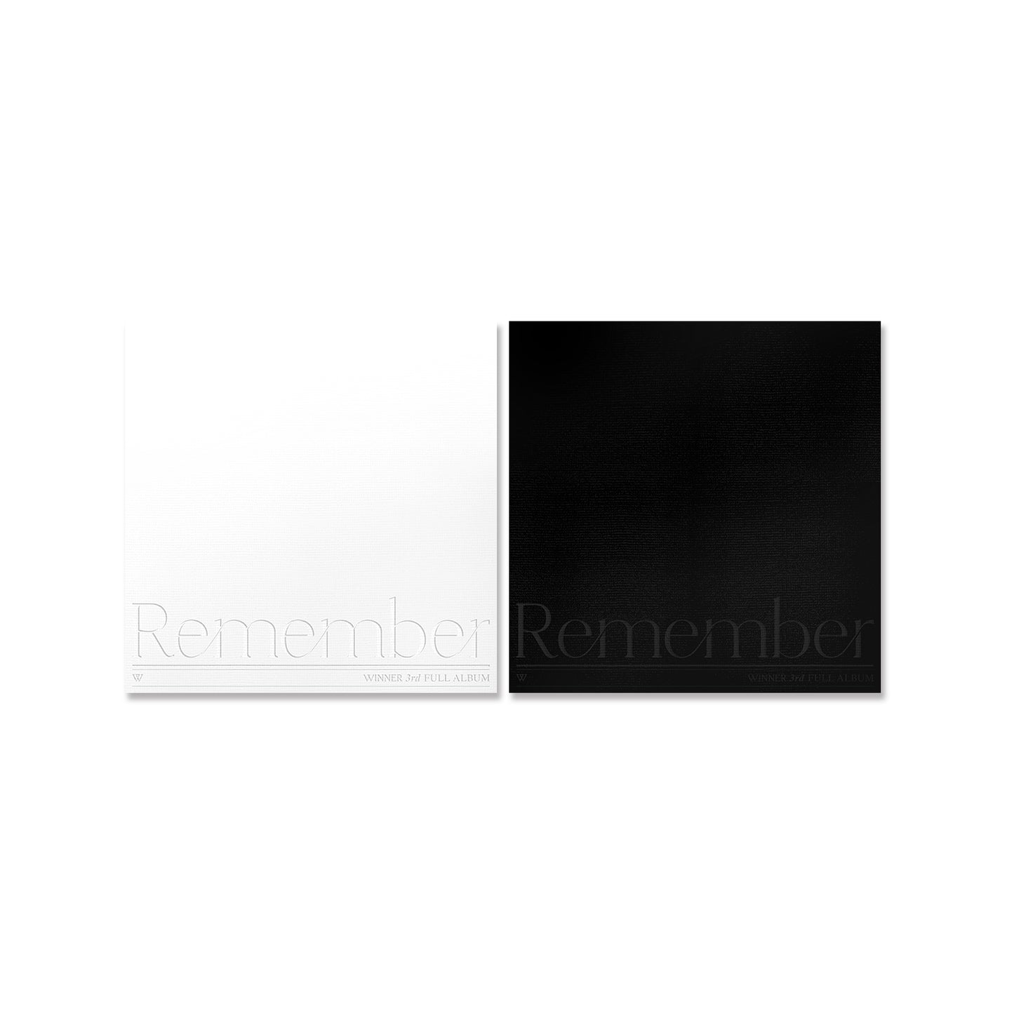 WINNER 3rd Full Album : REMEMBER