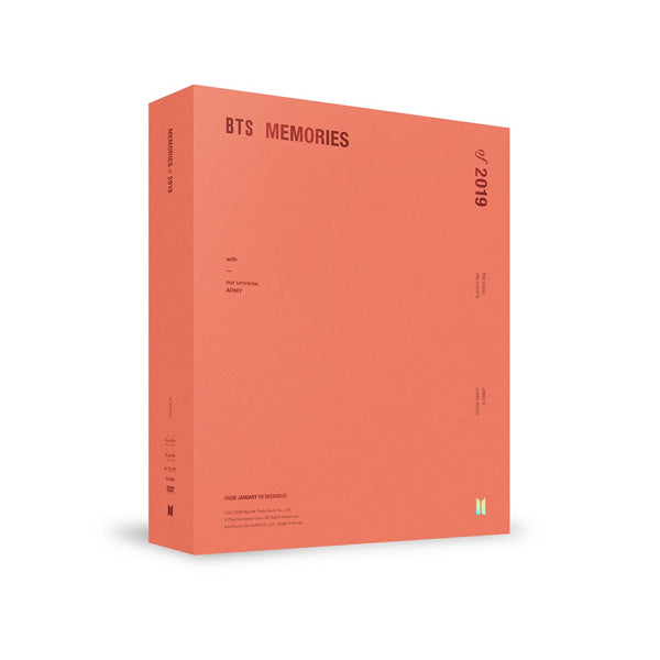 BTS Memories of 2019 DVD