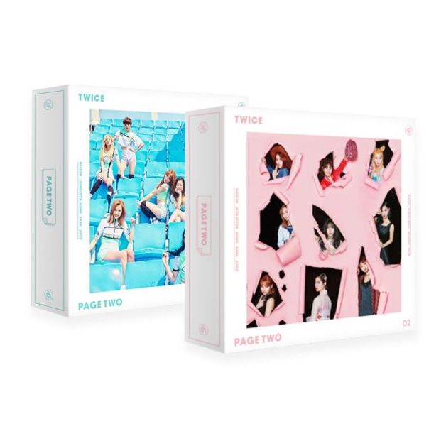 TWICE 2nd Mini Album : PAGE TWO (Random Ver)