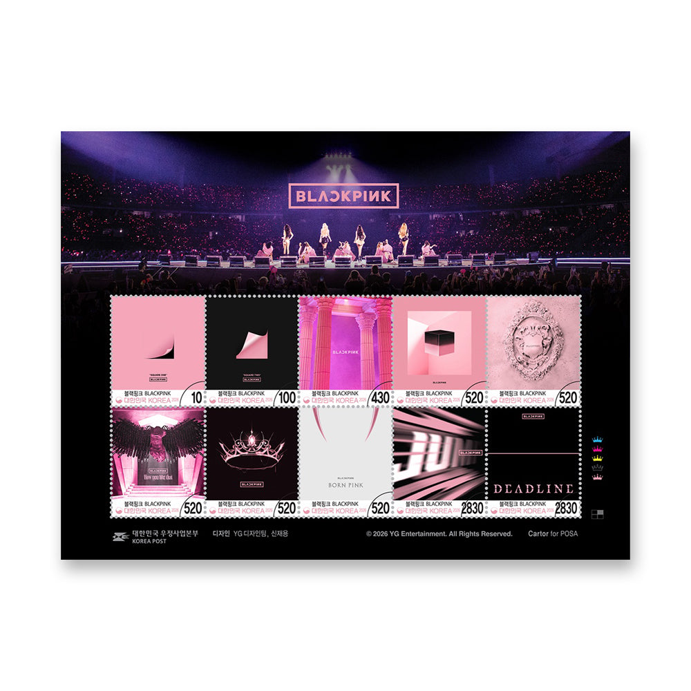 BLACKPINK Commemorative Stamp