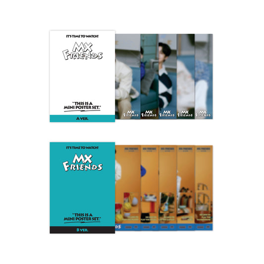 MONSTA X [2023 Fancon MX FRIENDS] Mini Poster Set