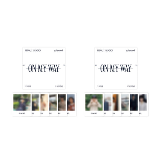 SHOWNU X HYUNGWON [1st Photo Exhibition ON MY WAY] Polaroid Set