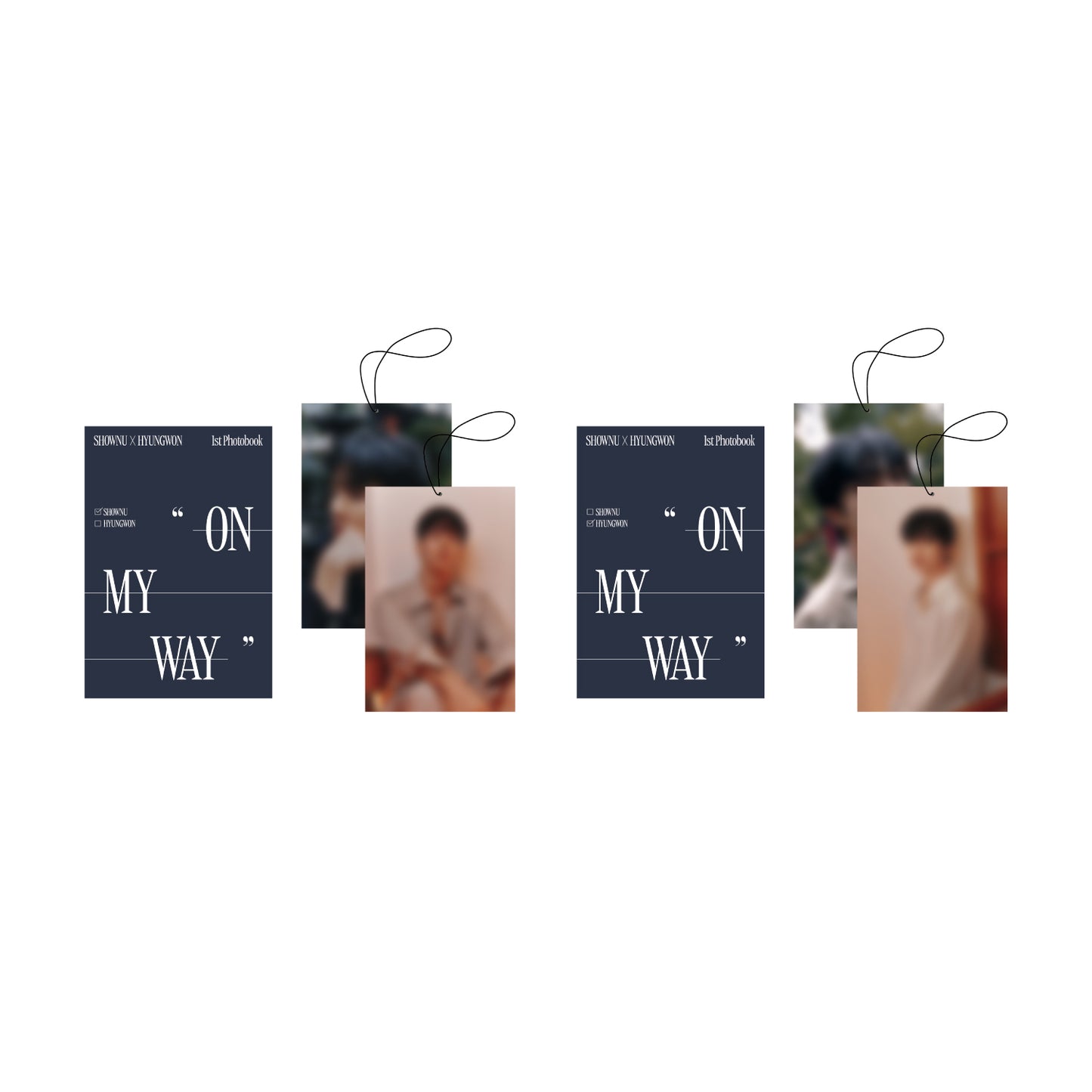 SHOWNU X HYUNGWON [1st Photo Exhibition ON MY WAY] Scent Paper