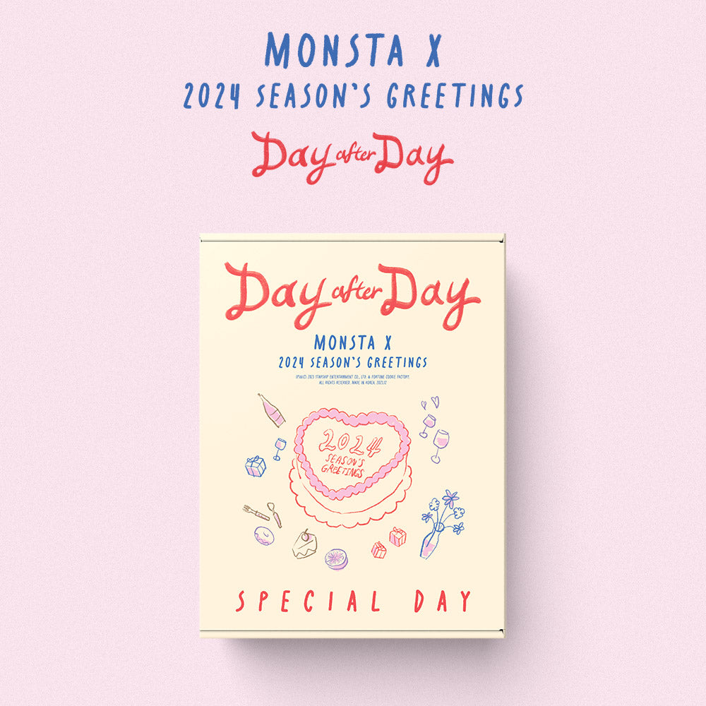 MONSTA X 2024 Season's Greetings [Day after Day]