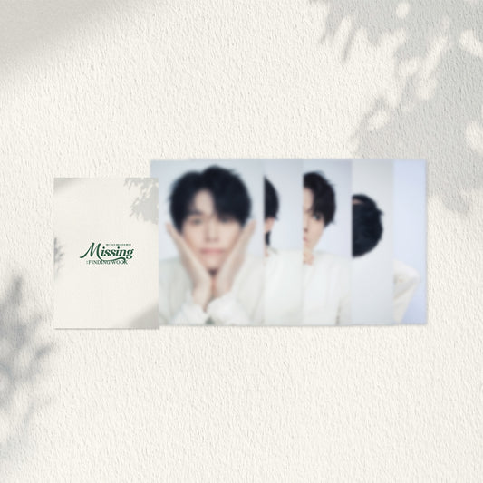 LEE DONG WOOK Fanmeeting [Missing: Finding WOOK] Mini Poster (White ver)