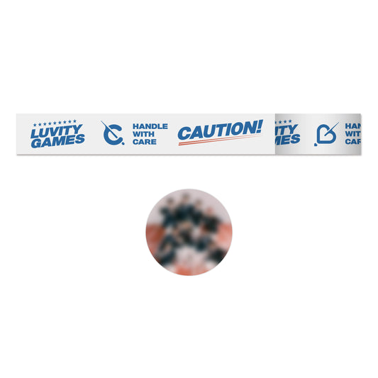 CRAVITY [2024 Fancon : LUVITY GAMES] Box Tape + Circle Photocard Set