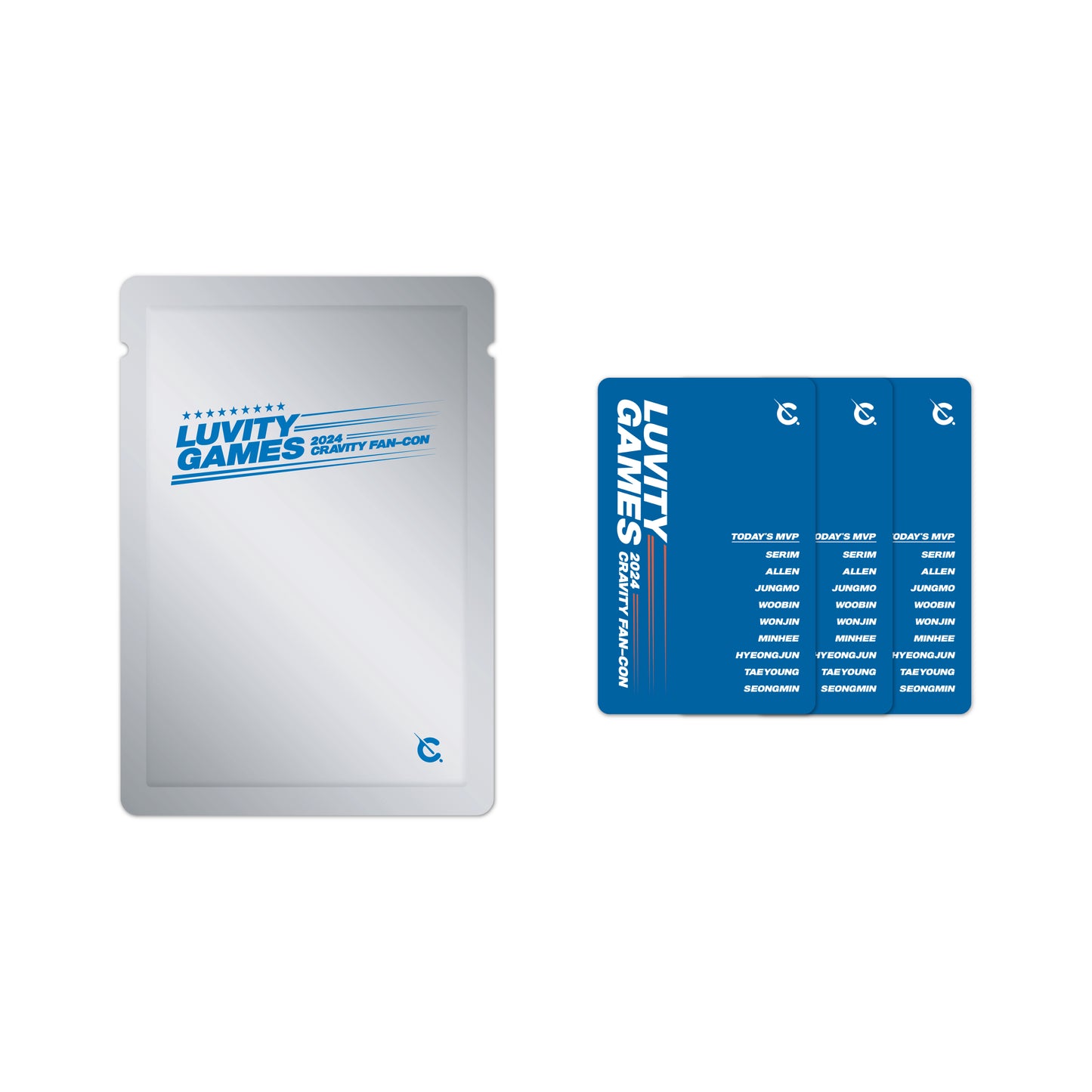CRAVITY [2024 Fancon : LUVITY GAMES] Random Photocard Pack