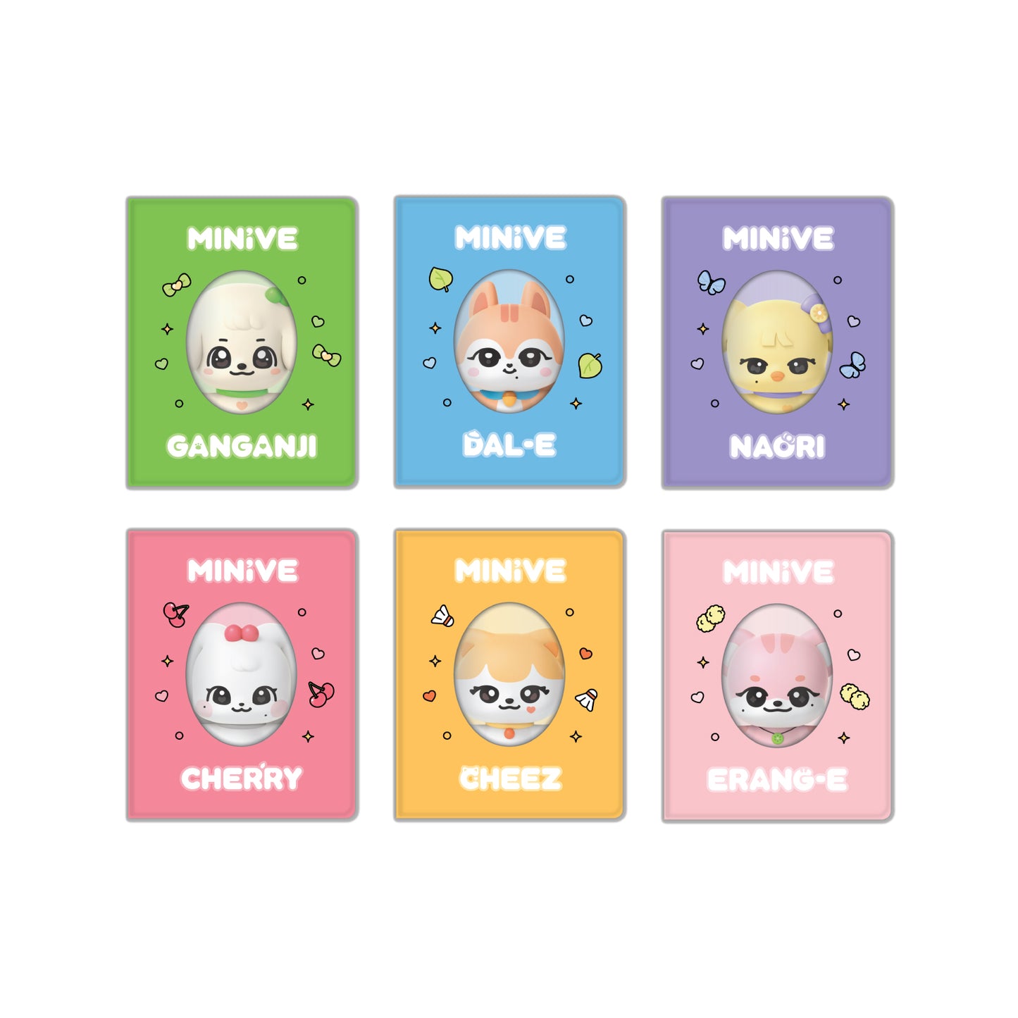 (Pre-Order) IVE Character MINIVE Photocard Binder