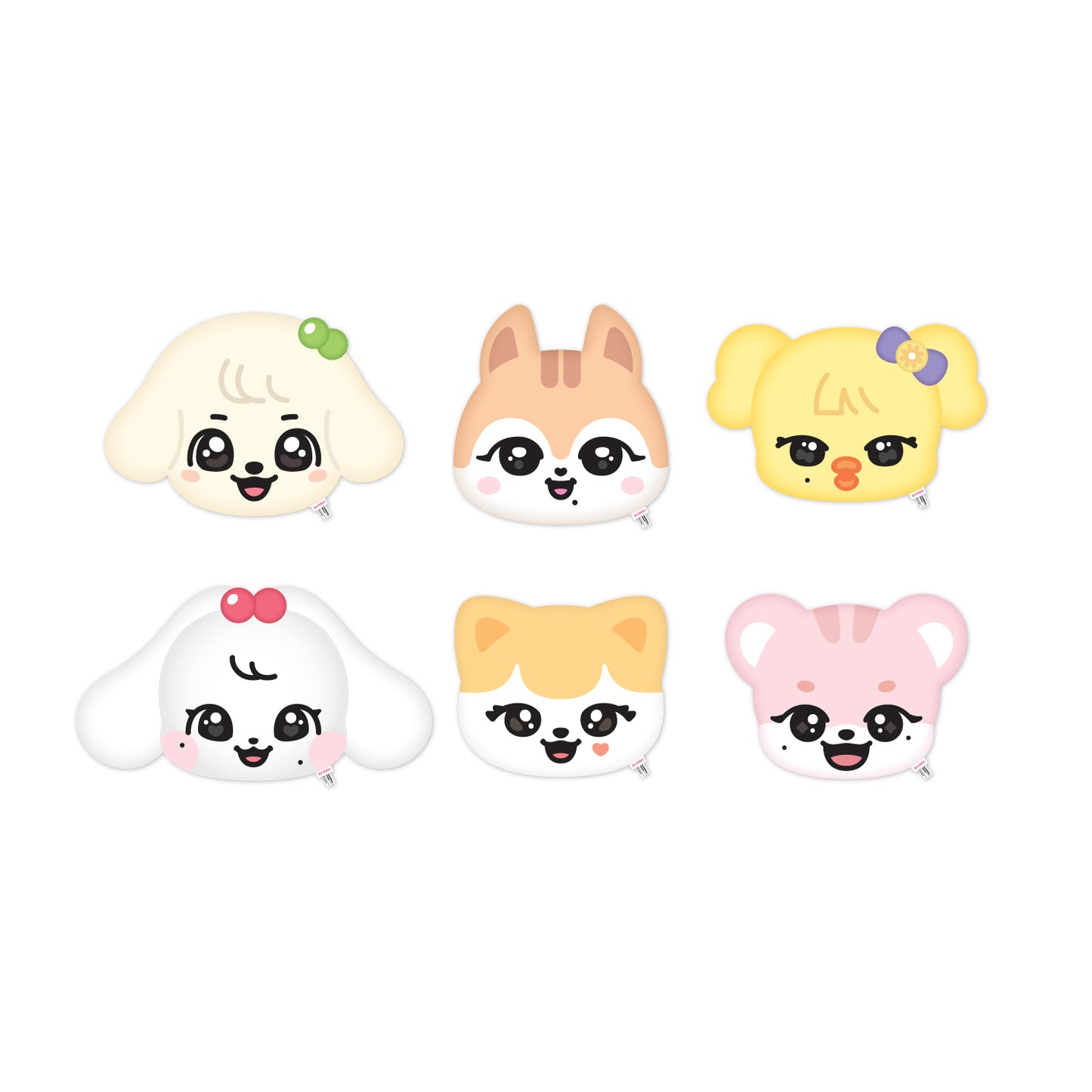 (Pre-Order) IVE Character MINIVE Face Cushion