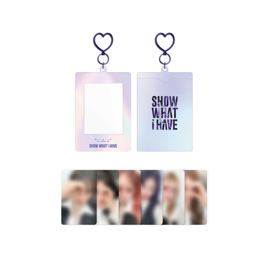 IVE [The 1st World Tour: SHOW WHAT i HAVE] Photocard Holder