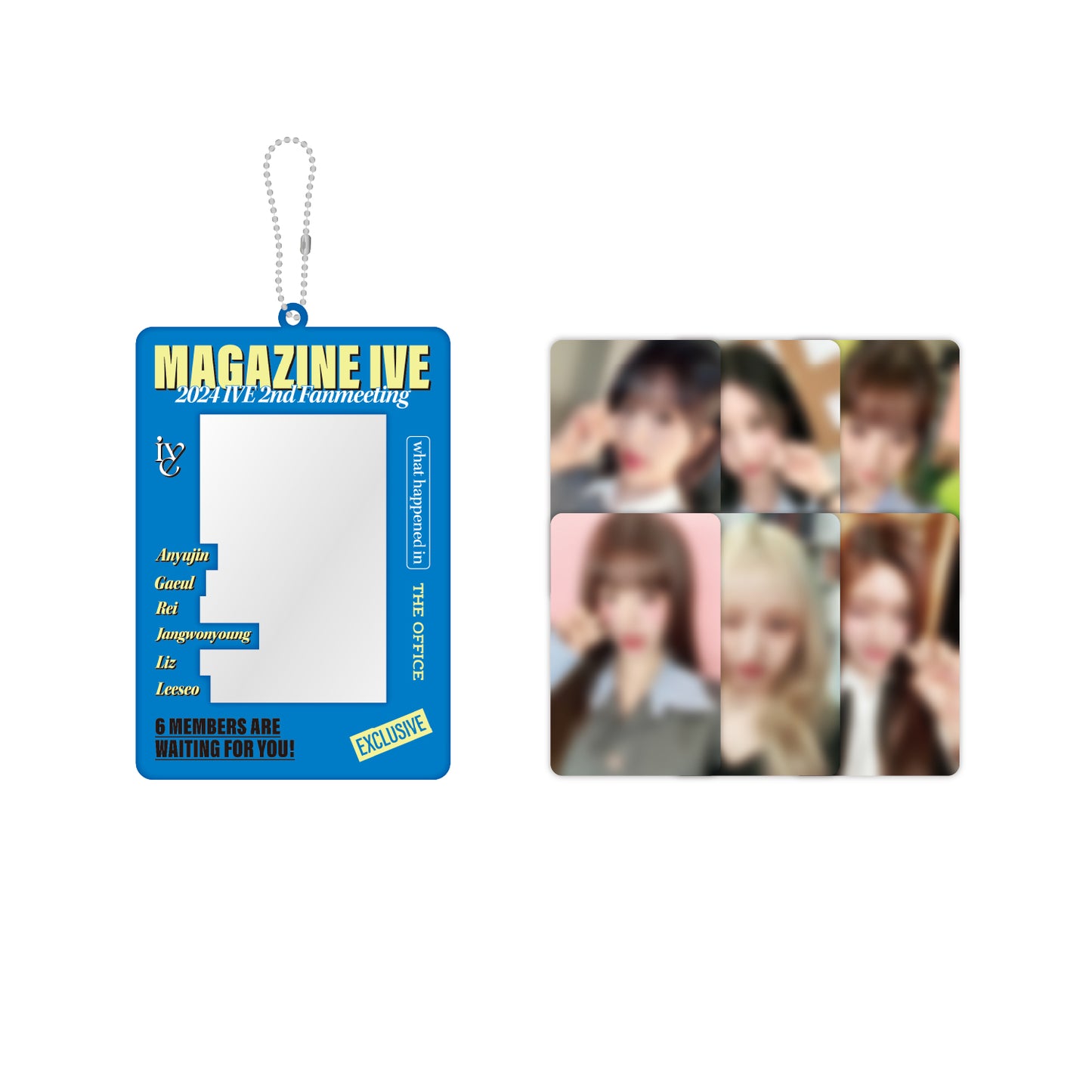IVE [2nd Fanmeeting: MAGAZINE IVE] Photocard Holder