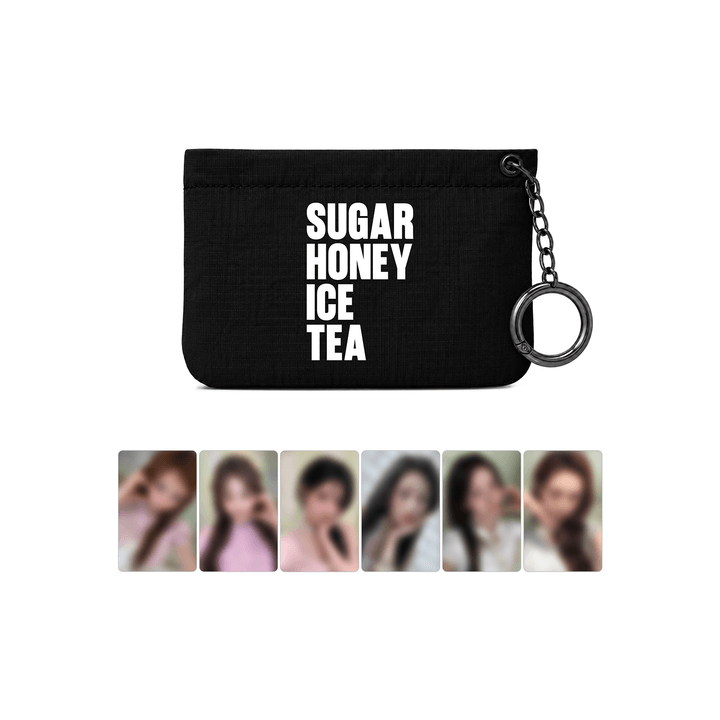 BABYMONSTER [SUGAR HONEY ICE TEA] Keyring Zipper Pouch