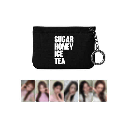 BABYMONSTER [SUGAR HONEY ICE TEA] Keyring Zipper Pouch