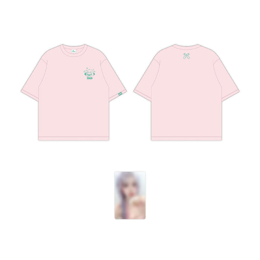 i-dle YUQI [Motivation] T-Shirt (Pink)
