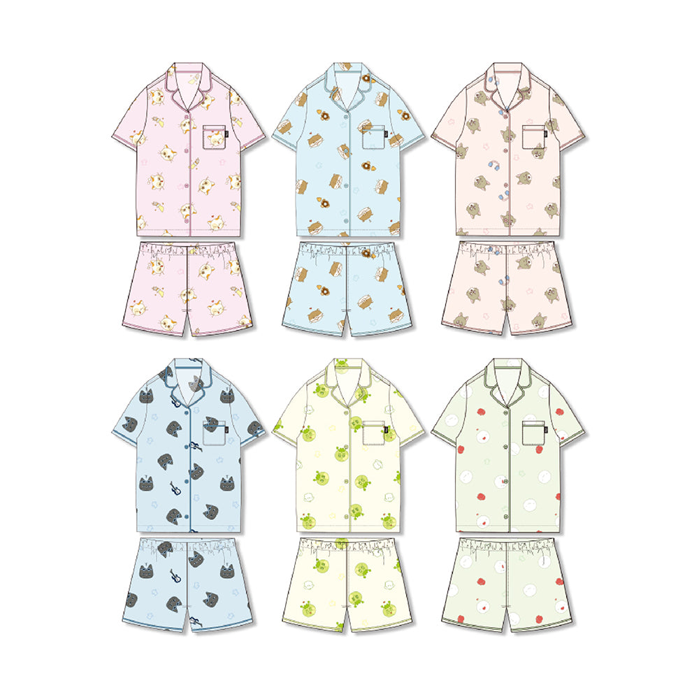 BOYNEXTDOOR [BBNEXDO ✕ SPAO] Short Pajama Set