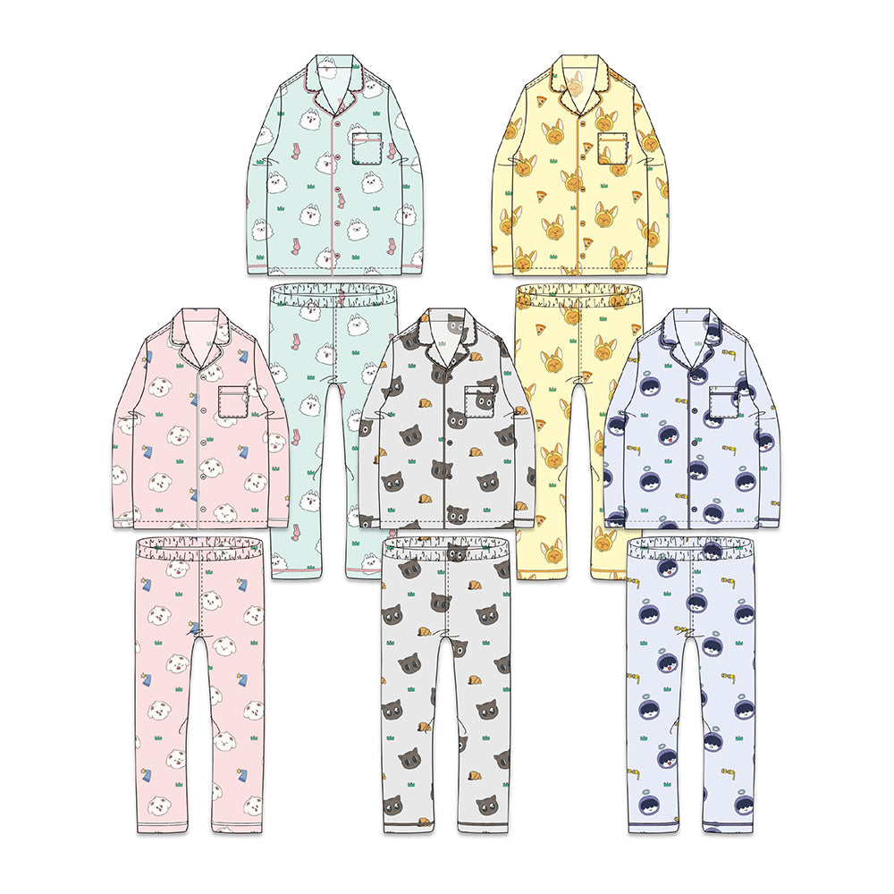 TXT PPULBATU Fluffy Pajama Set