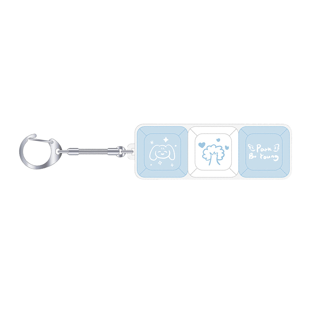 PARK BO YOUNG [2025 Fanmeeting: written BY.] Key-Cap Keyring
