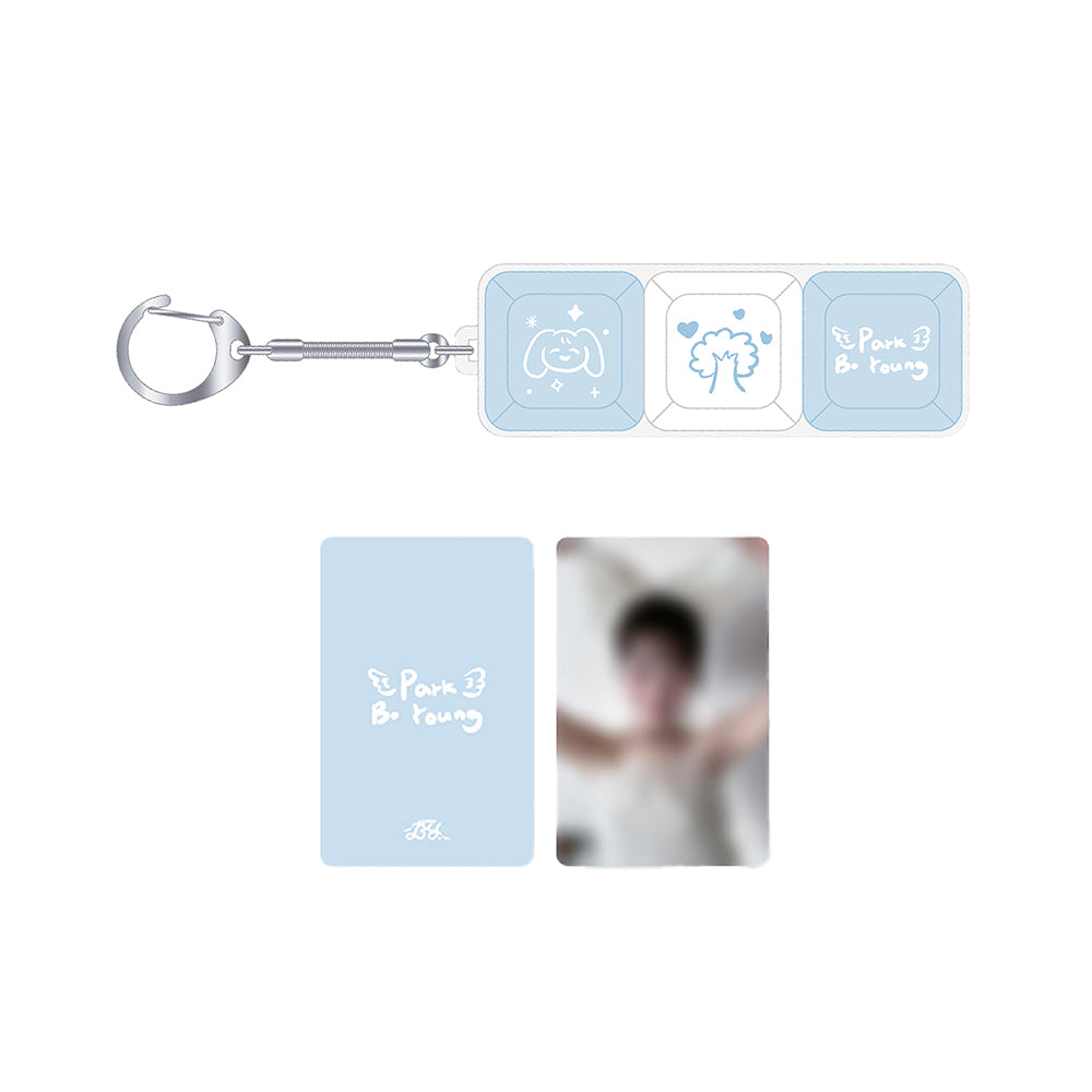 PARK BO YOUNG [2025 Fanmeeting: written BY.] Key-Cap Keyring