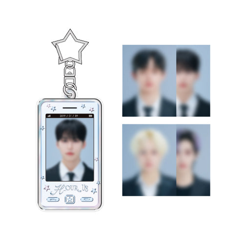 ONEUS [H_OUR, US] ID Photo Holder Keyring Set