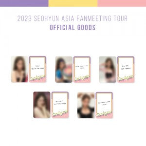 Seo Hyun [2023 ASIA FANMEETING TOUR] Photocard Set