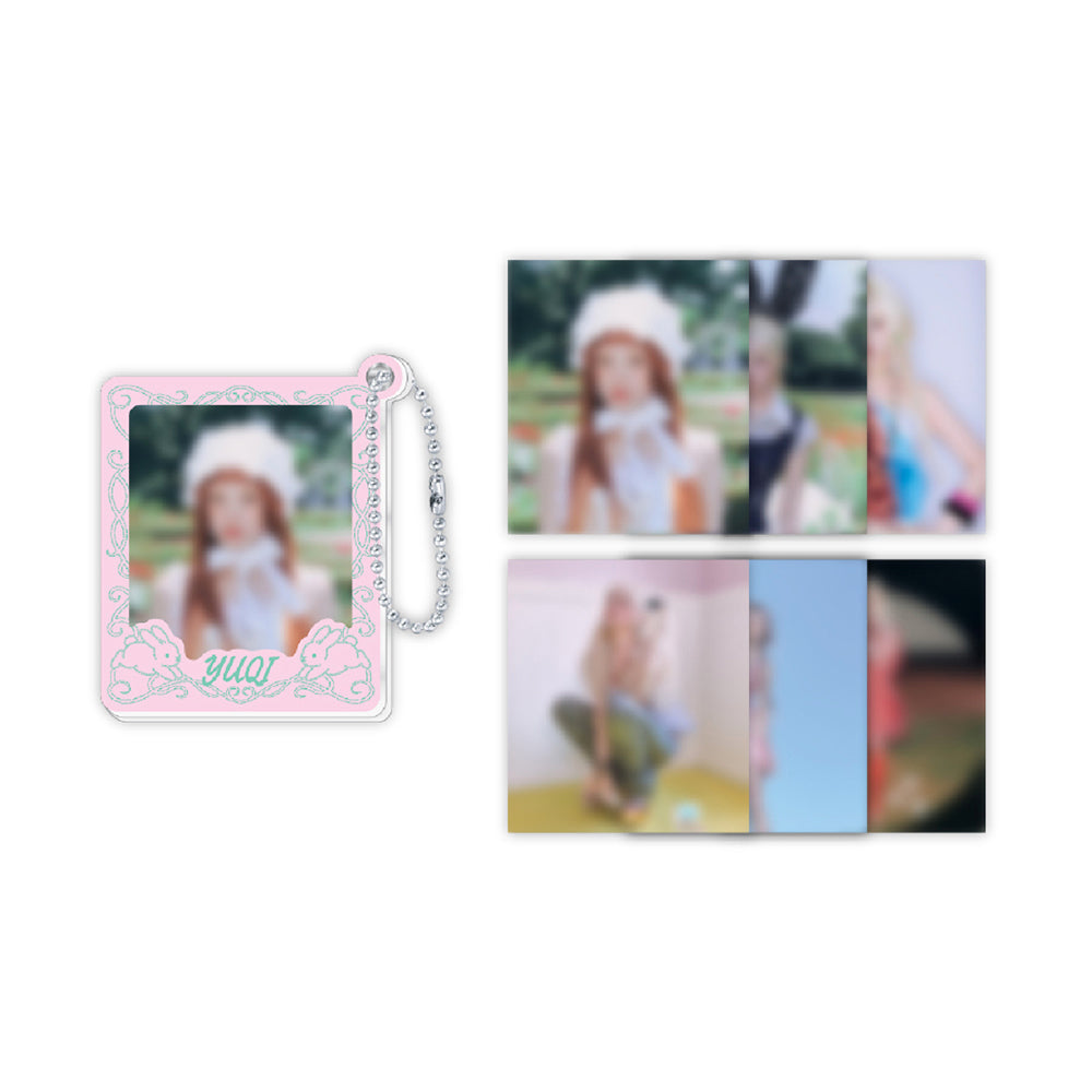 i-dle YUQI [Motivation] Photo Frame Keyring