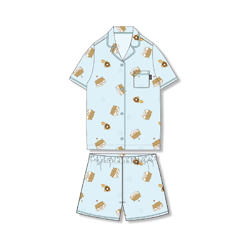 BOYNEXTDOOR [BBNEXDO ✕ SPAO] Short Pajama Set