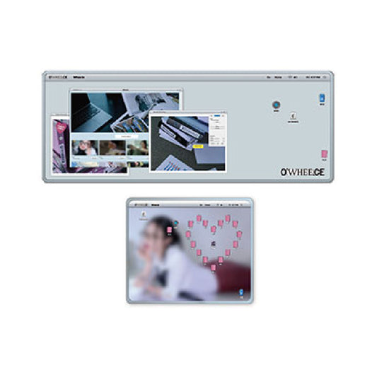 Whee In [OWHEECE] Desk Mat & Mouse Set