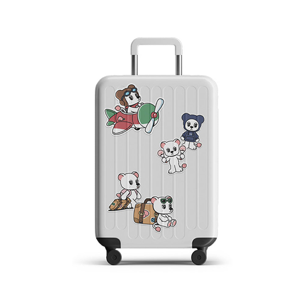 LEE DONG WOOK [Fanmeeting : MY SWEET HOME] Wookdong Luggage Sticker Set