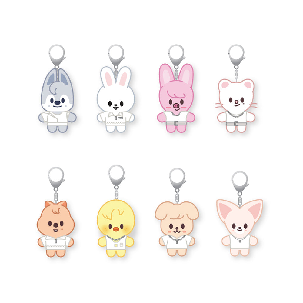 STRAY KIDS [THIS & THAT] SKZOO Costume Plush Keyring