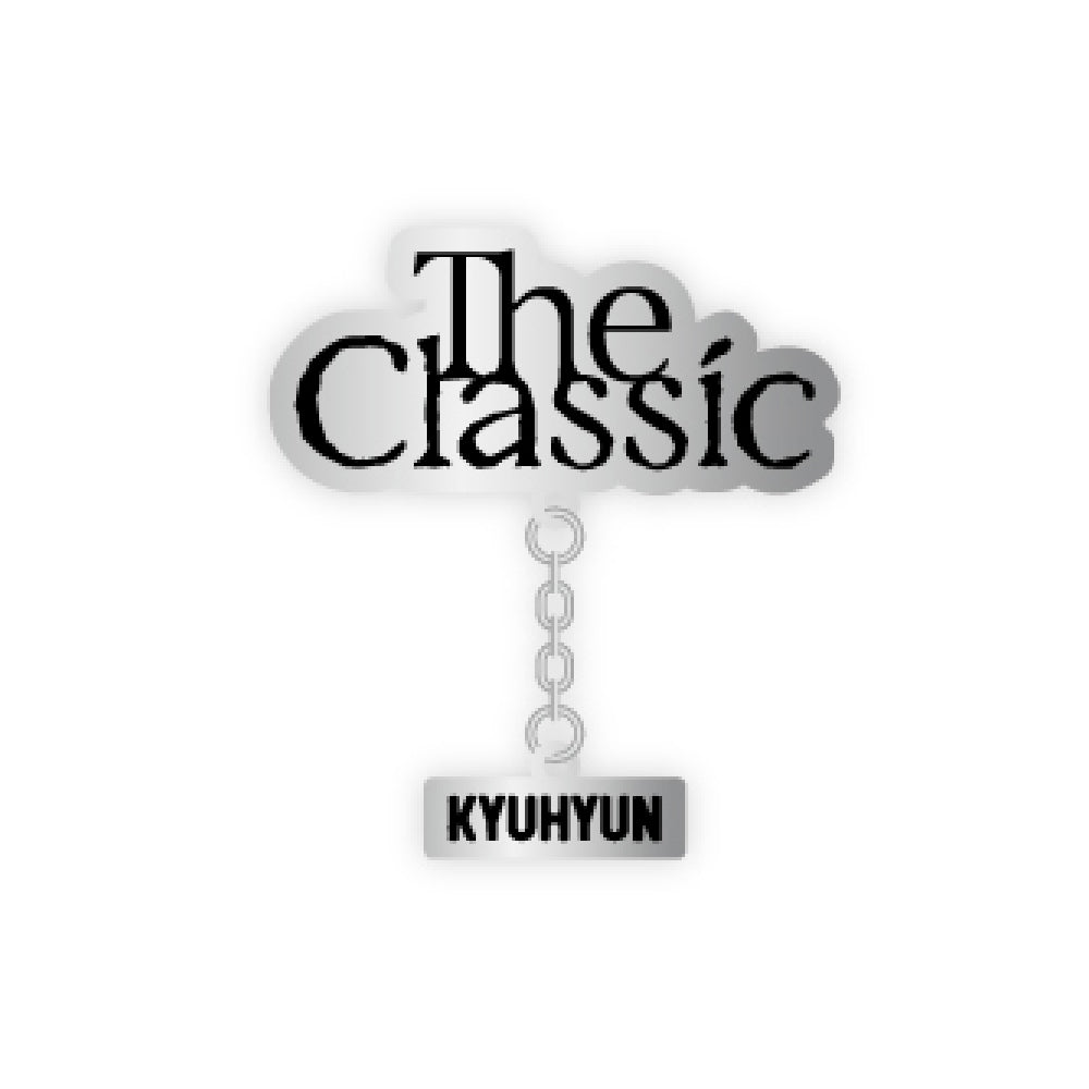SUPER JUNIOR KYUHYUN [The Classic] Metal Badge