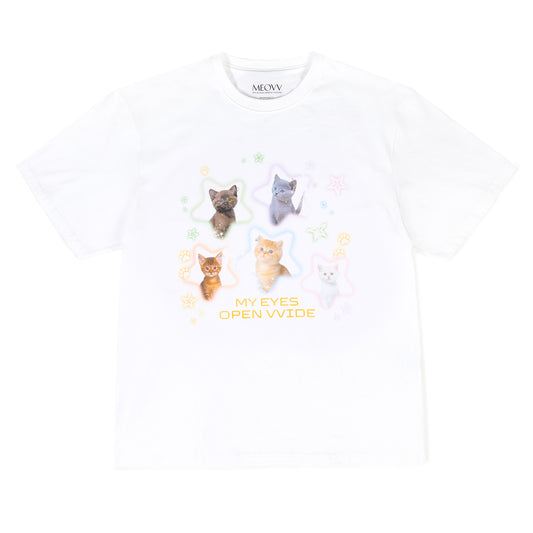 MEOVV [MY EYES OPEN VVIDE] Star MEOVV T-Shirt