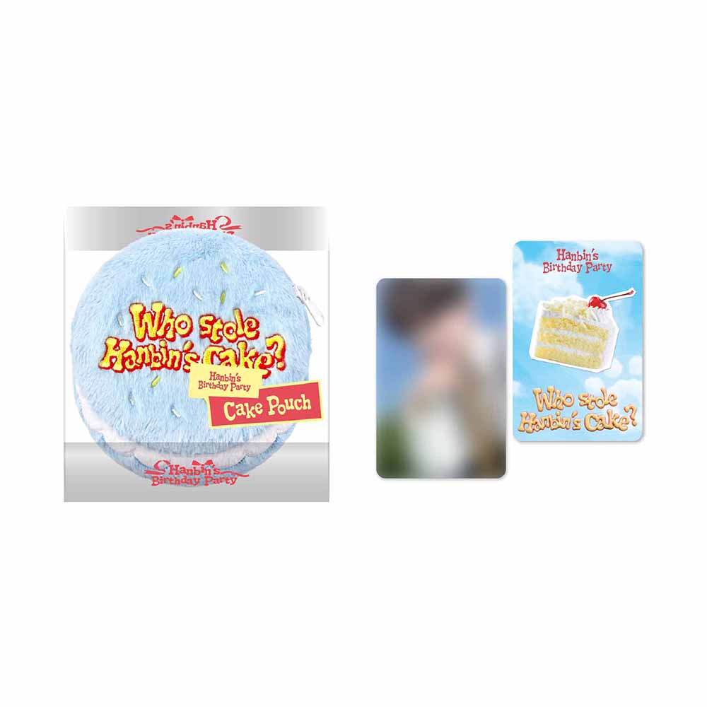 ZEROBASEONE [Hanbin's Birthday Party: Who stole Hanbin's Cake?] Birthday Cake Pouch