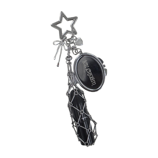 ITZY YUNA [Ice Cream] Lip Chain & Mirror Keyring
