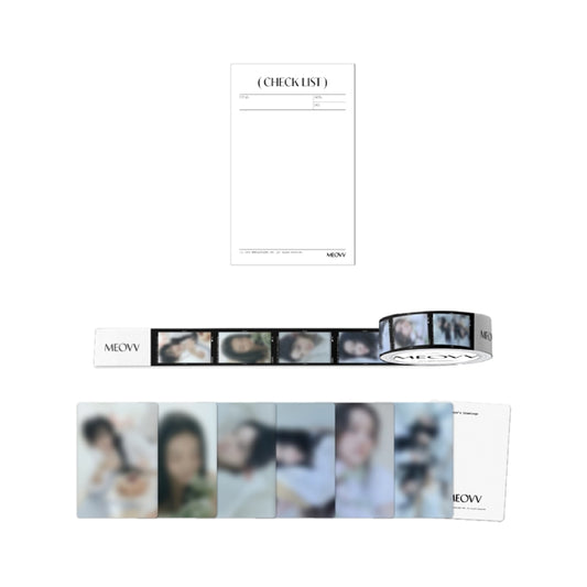 MEOVV [1st Season’s Greetings] Masking Tape & Memo Pad Set