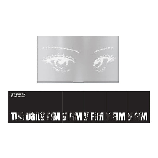 LE SSERAFIM [2026 Season’s Greetings: Holiday House] Name Card Case Set