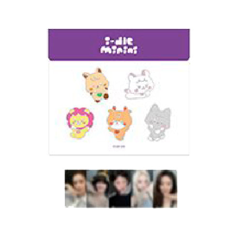 i-dle [City of Sense Exhibition] minini Metal Badge Set