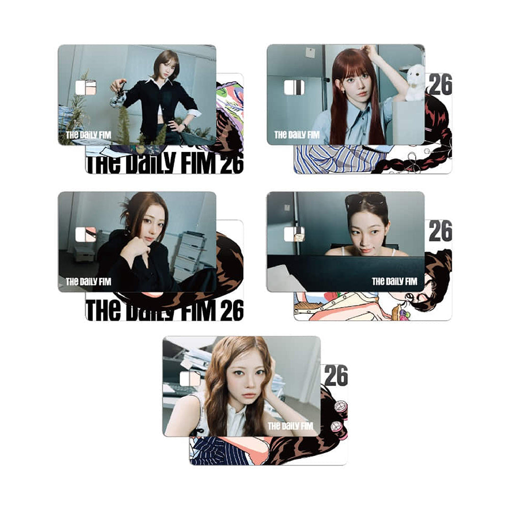 LE SSERAFIM [2026 Season’s Greetings: Holiday House] Card Cover Sticker